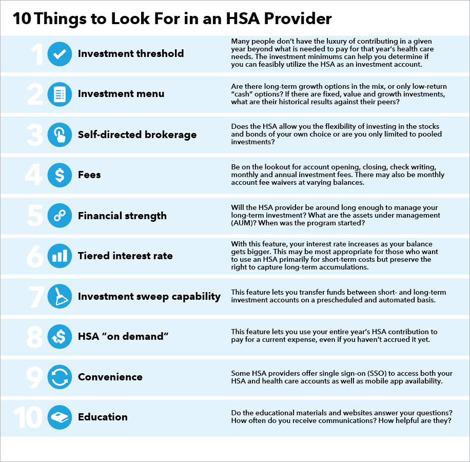 10 tips for choosing an HSA provider Capital Group